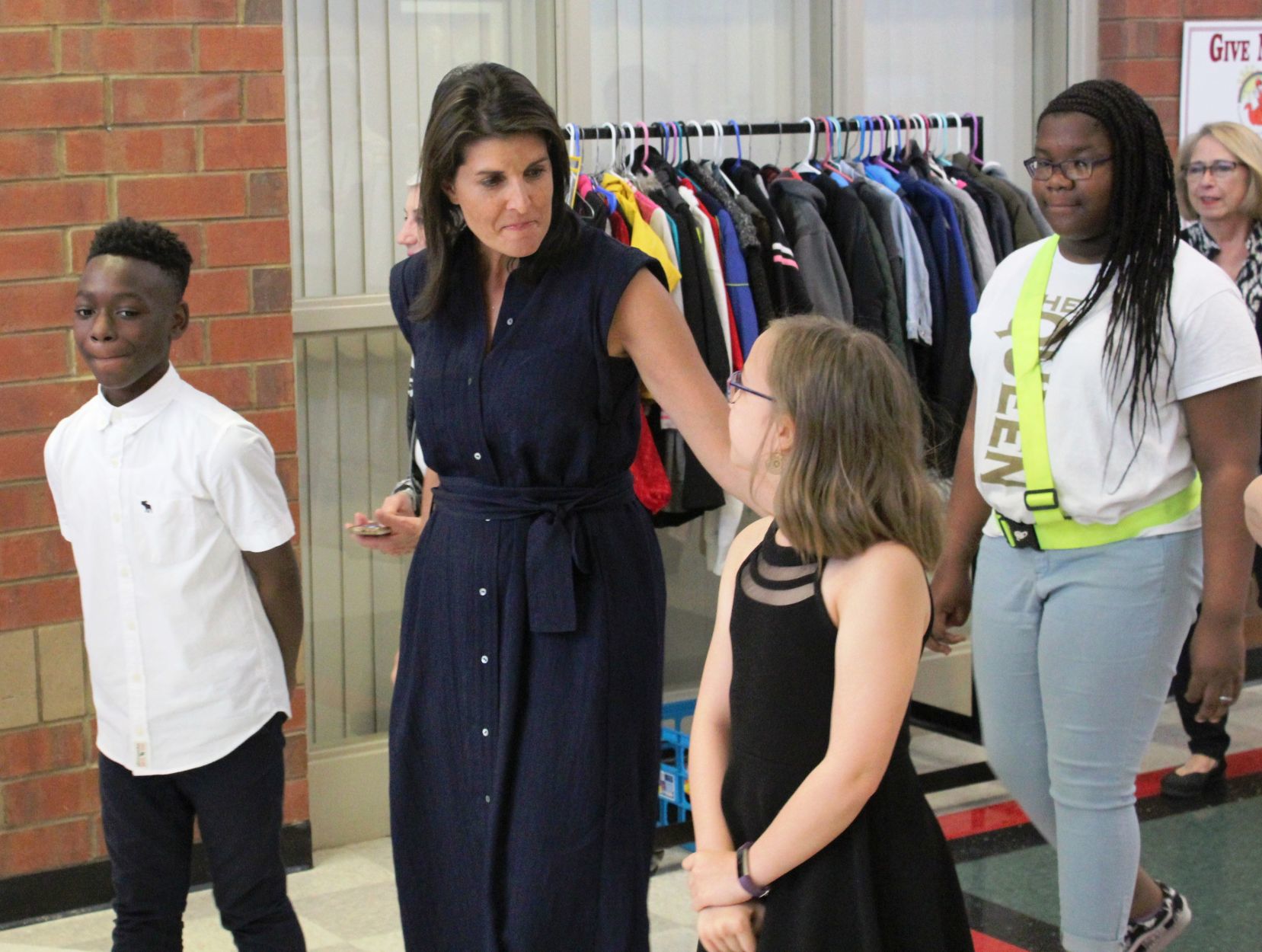 Ambassador Nikki Haley visits Richard Carroll Elementary